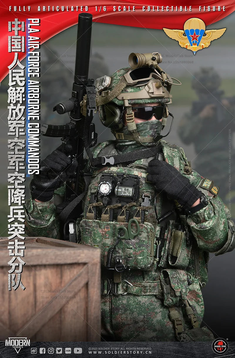 SoldierStory SS133 1/6 Scale Airborne Assault Team Action Figure - 12-Inch Full Set Male Soldier Collectible