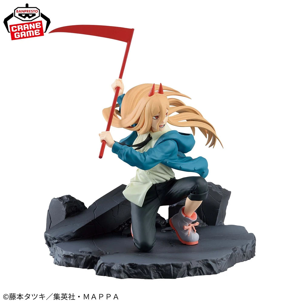 100% Original in Stock Bandai Spirits Vibration Stars Chainsaw Man Power Model Decoration Collection Series Anime Figure