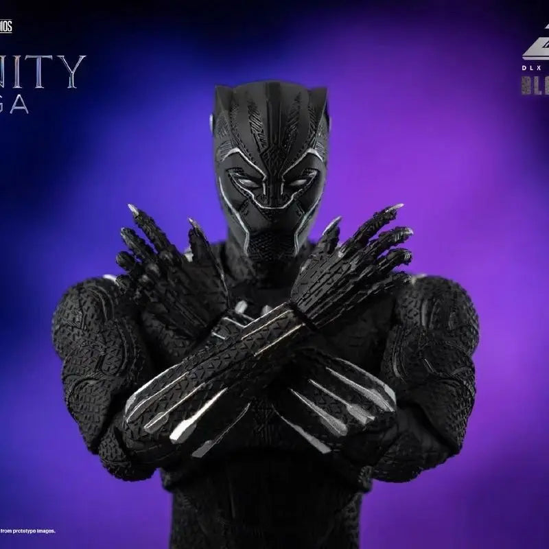Threezero 3A DLX Black Panther 2 Marvel Series Mobile Puppet Model Figure