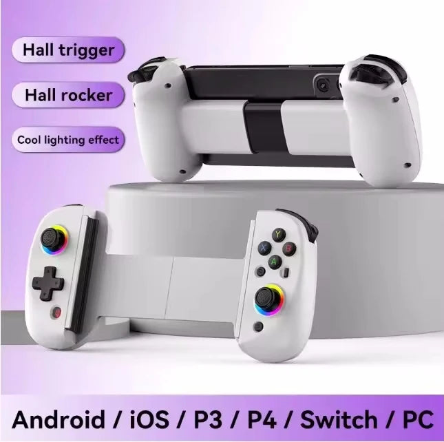 Wireless Bluetooth Control For PS4 PS3 Switch iPhone Android Mobile PC Cell Phone Tablet Hall Gamepad Gaming Controller Game Pad