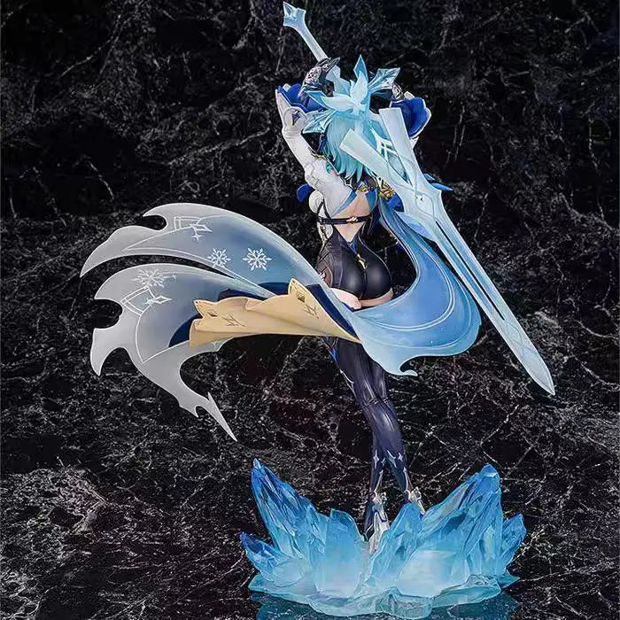 Model Toy Eula Game Character Genshin Impact Sculpture Action Cartoon Collectible Anime Statue Figures Pre-sale