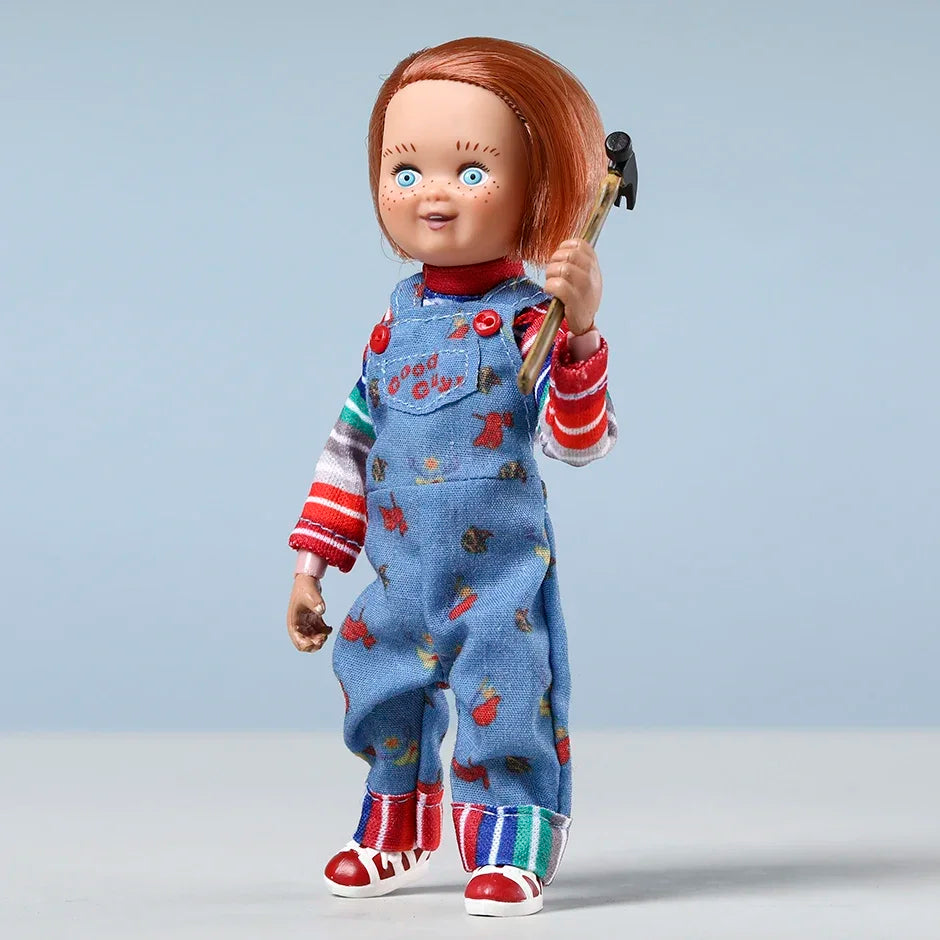 SCREAM FACTORY Kinderspiel BluRay Exklusive Good Guys CHUCKY Actionfigurensammlung Modellpuppe Spielzeuggeschenk