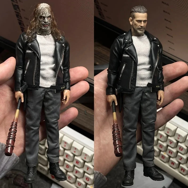 In Stock Authentic Kraken Studio 1/12 Scale The Walking Dead Whisperers Negan 6-Inch Articulated Action Figure
