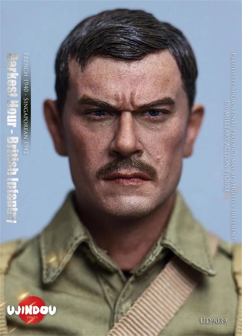 In Stock 1/6 UJINDOU UD9039 WWII British Soldier Doll New Version Full Set Action Figure For Fans Collect