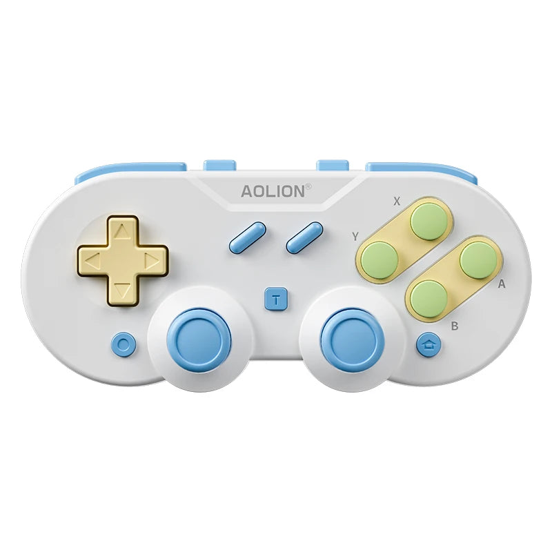Aolion Wireless Retro Mini Game Controller Joypad Hall Effect Joystick For Switch Gamepad For PC Windows For NS Game Accessories