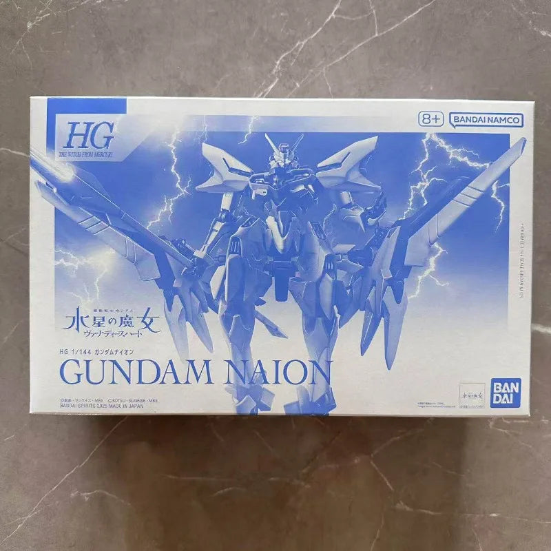 Bandai Spirits Original PB HG 1/144 Gundam Naion Alterable Bayonetta Model Kit Action Figure Toys for Boys Girls Kids Gift