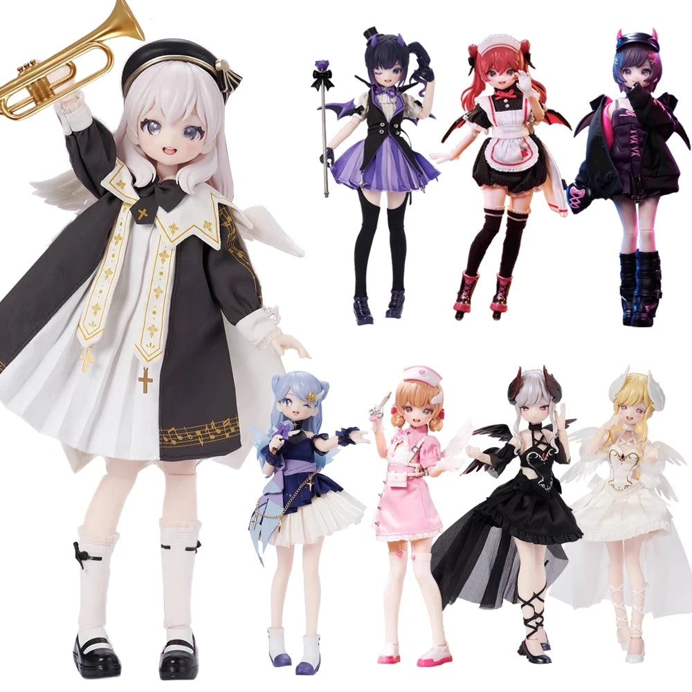 In Stock Neo Eden Mjd Doll Blind Box Light Nightmare Twin Series Movab ...