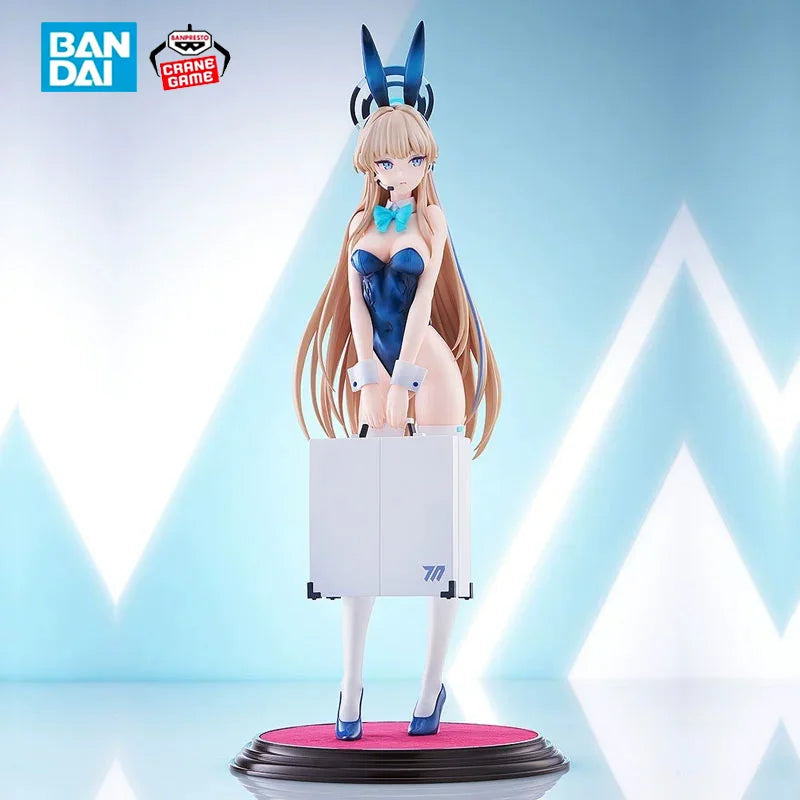 25cm Blue Archive Anime Figurine Moon Snow Rabbit1 Game Character Sculpture Cartoon Collectible Model Toy Boy And Girl Gift