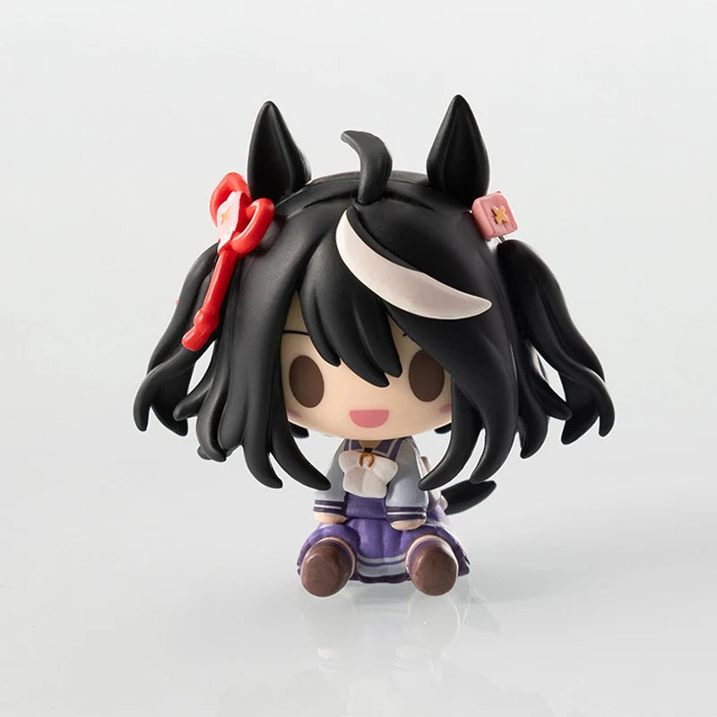 #2665 Umamusume Pretty Derby Mihono Bourbon Anime Figure Gold Ship/Tokai Teio/Matikanetannhauser Action Figure Model Doll Toys