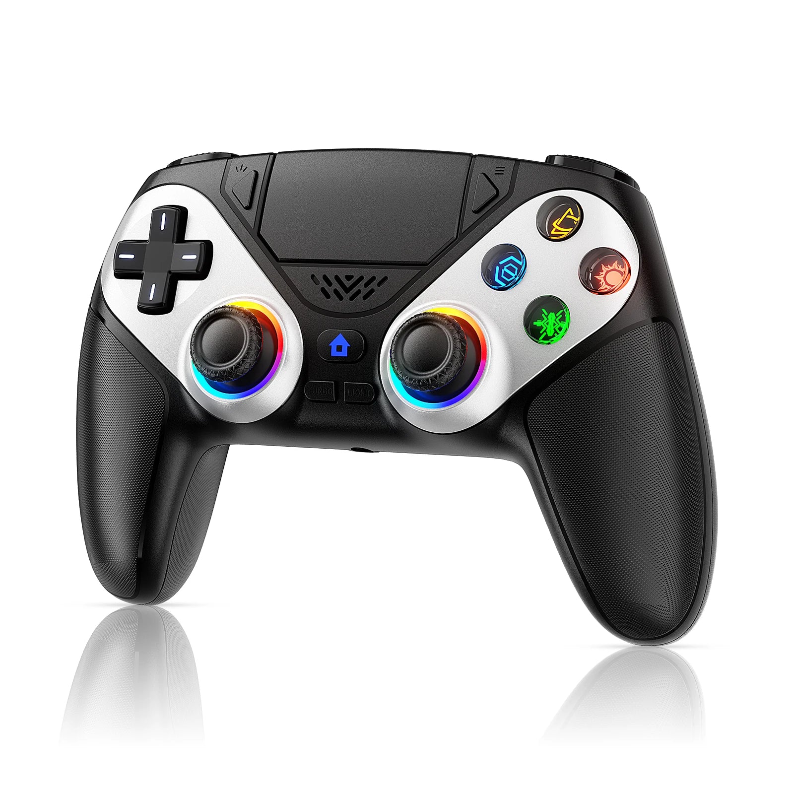Ps5 Wireless Controller For PS5 Console Gaming With Turbo Touchpad Hall Trigger, Vibration Headphone Function Bluetooth Gamepad