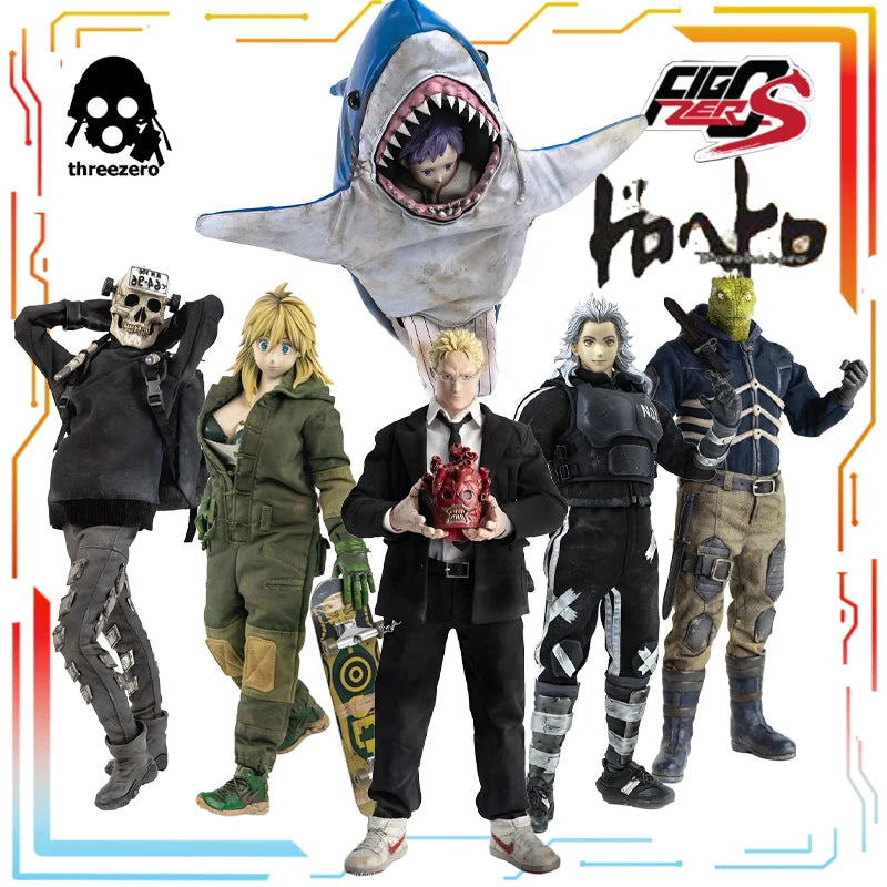 Threezero 1/6 Finished Movable Exquisite Doll FigZero Series Beast Demon Capital Anime Nikaido Toys Model Festival Gift for Boys