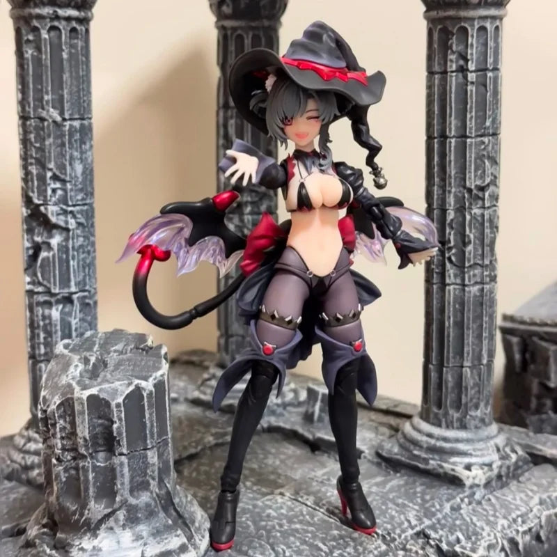 Genuine Dimensional Concrete Witch Trainee Hoshikawa Neko 1/12 Movable Doll Model Figure Collection Gift In Stock