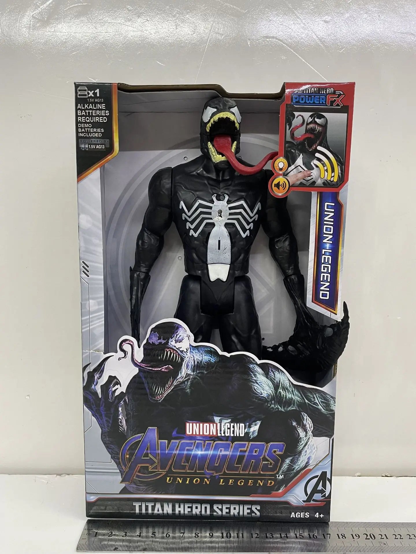 30cm Marvel Avengers Toy Thanos Hulk Spiderman Iron Man Captain America Thor Black Panther With Sound And Light Action Toy