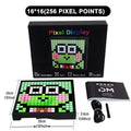 Smart LED Matrix Pixel Display RGB DIY Graffiti Bluetooth App Control Art Display Für Gaming Zimmer Dekor Cool Animation Rahmen 