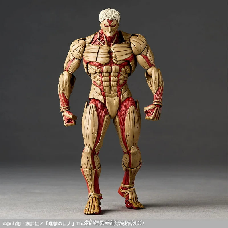 Amazing Yamaguchi Attack On Titan Armored Titan Anime Ko Articulated Action Figures Model Kit Collectible Trendy Toys Boy Gifts