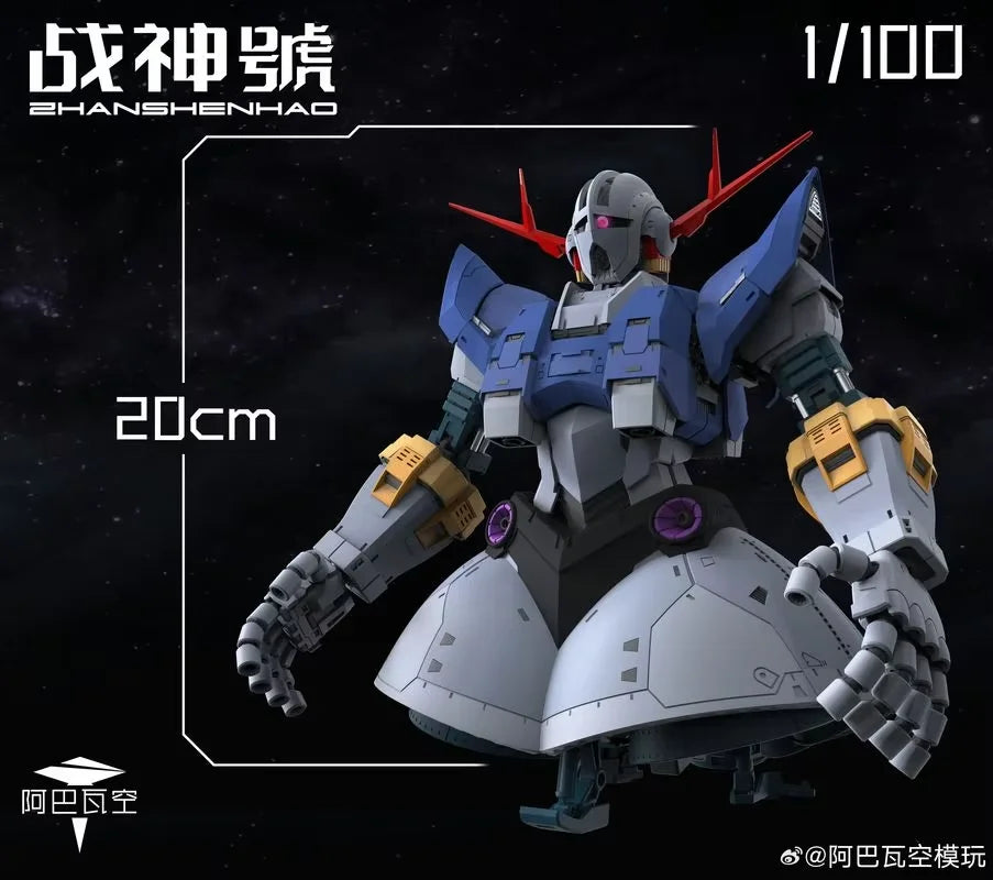 ABAWAKONG Model RG ZEONG Action Figure MSN-02 Anime Figures Zhanshenhao 1/100 Scale Assembly Model Kit Plastic Toy Birthday Gift