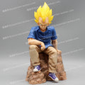 22cm Dragon Ball Figure Vegeta Anime Figure Pink Casual Style Vegeta Figurine Pvc Collection Statue Ornament Toys Model Gift