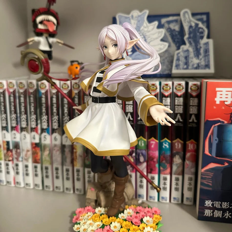 21 см Frieren: Beyond Journey's End Frieren Аниме Girl Figure Frieren Action Figure Sousou no Frieren Figurine Model Doll Toys
