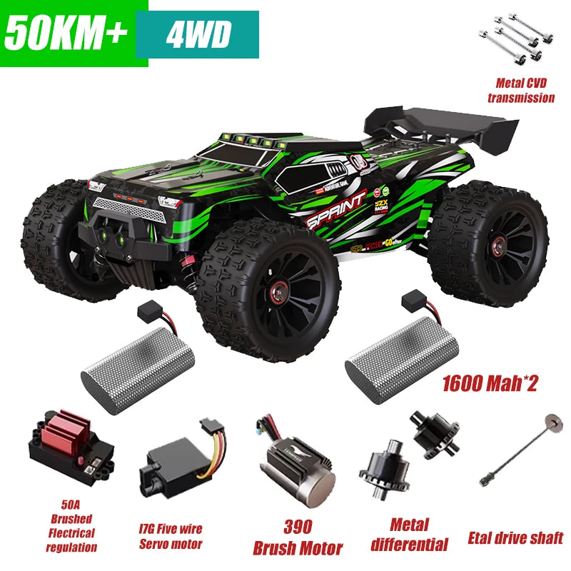 SCY9522PRO 85KM/H High Speed RC Car Brushless 4WD Off-Road Drift Remote Control Car 1:16 Professional Racing Cars SCY9522 50KM/H