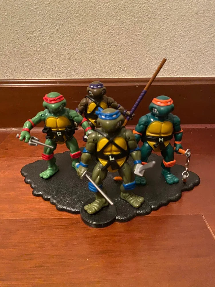Original turtles Michelangelo Action Figure 2023 Navy Seal Mike Remastered，1988 Remastered turtles Collection Toy Gift