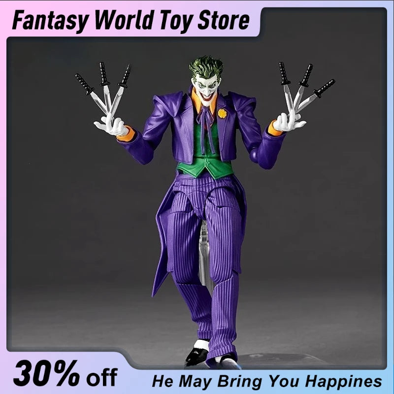 16.5cm New The Joker Action Figure Anime Characters Around Fatal Joke Model Ornaments Collection Desktop Display Gift Toy