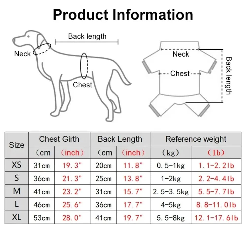 Cotton Soft Material Dog Pajama Stretchable Dinosaurs Design Winter Puppy Clothes for Chihuahua Yorkie Pet Supplies Pet Apparel