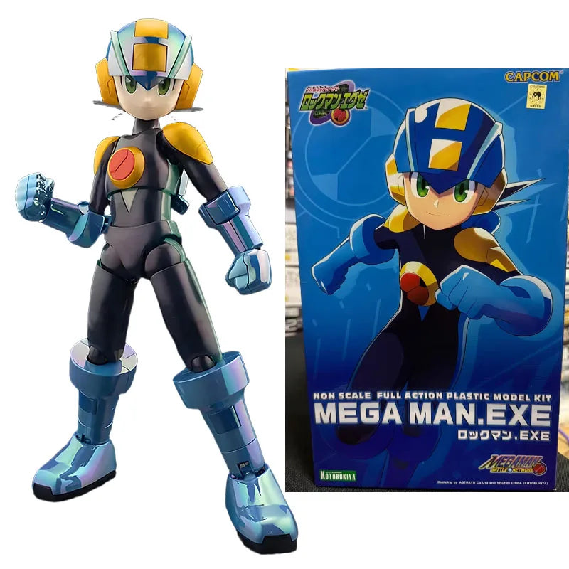 KOTOBUKIYA  GENUINE ORIGINAL  Rockman Premium Charge Shot Ver.  ROLL.EXE  Black Zero MEGA MAN.EXE  Action Figure Toys For Boys G