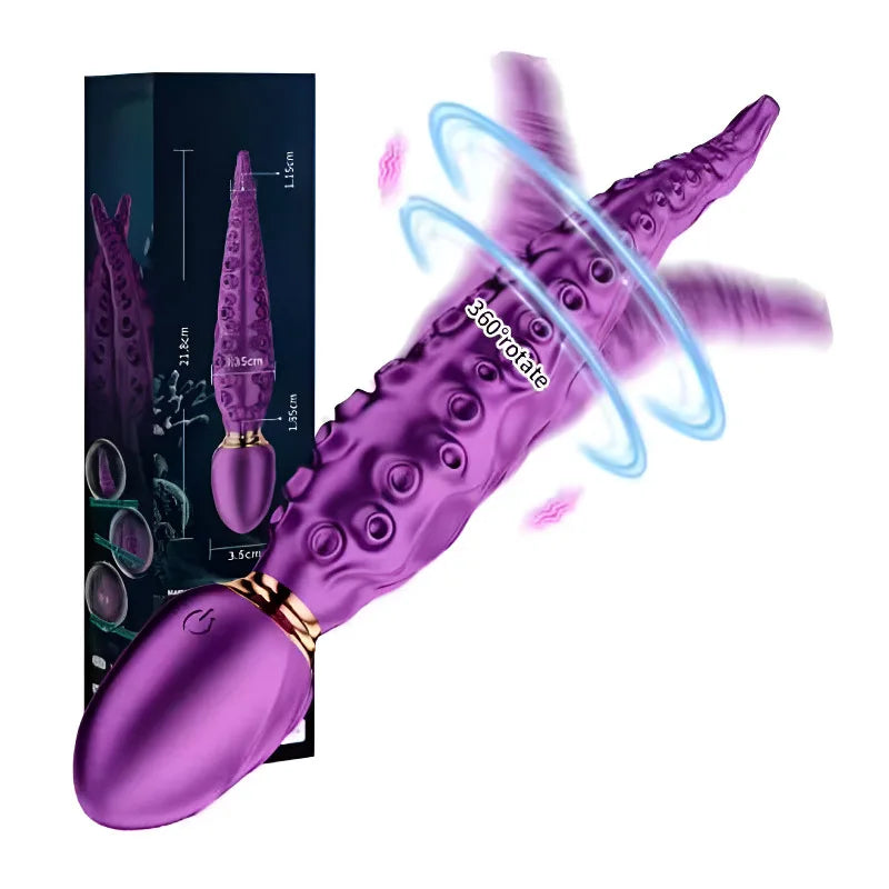 Vibrating Realistic Monster G-spot Dildos Octopus Vibrator Wit 10 Powerful Mode Adult Sex Toys For Women Anal Vagina Stimulation