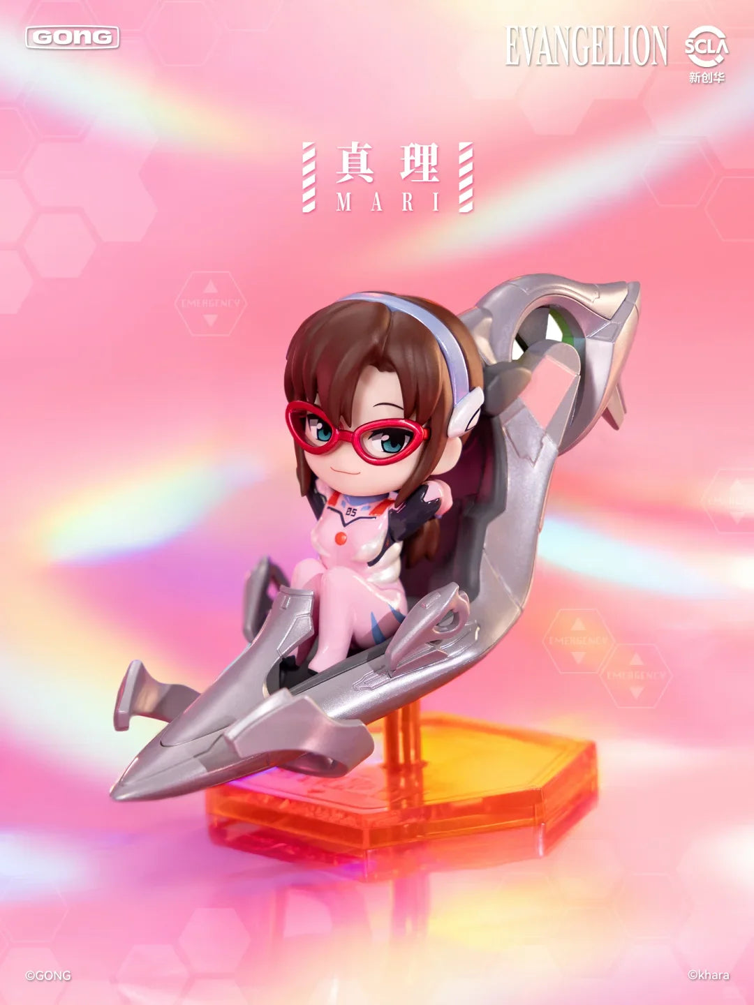 Original Gong Neon Genesis Evangelion EVA Pilot Series Figures Blind Box Asuka Anime Peripheral Collection Ornament Kids Gifts