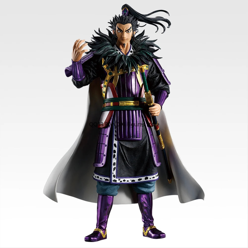 Bandai Ichiban Kuji The Animation KINGDOM Ousen KANKI Hero MASTERLISE Figure Prize Anime Figure Action Model Toys Gift