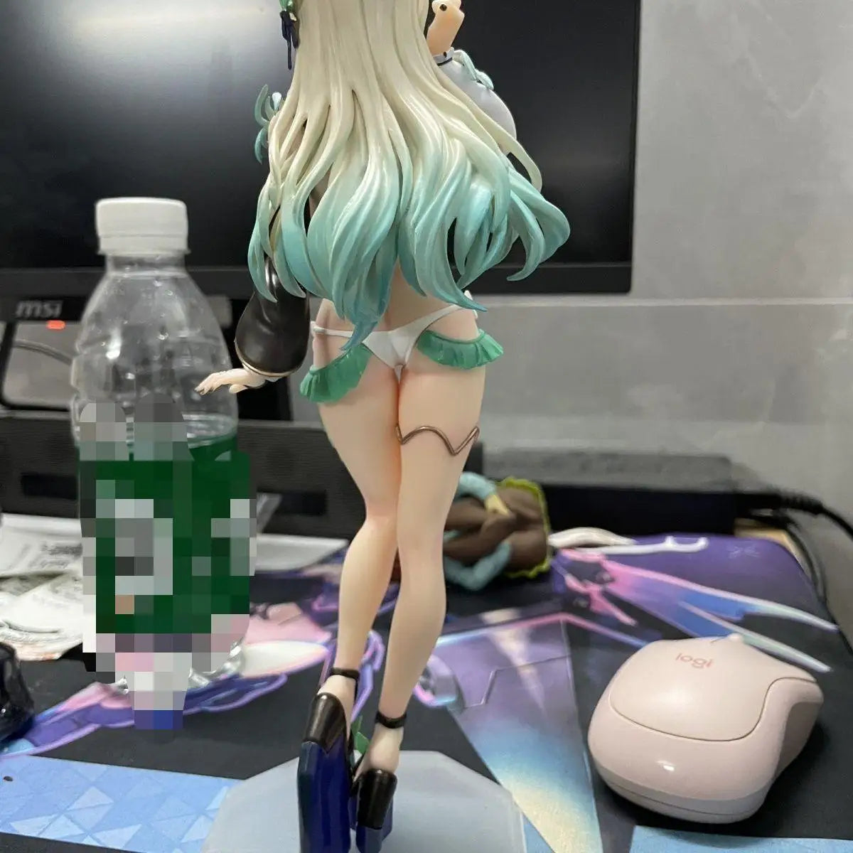 25cm Honkai Star Rail Game Firefly Anime Figure Swimsuit Firefly Figurine Model Doll Collection Room Decora Desk Toys Gift