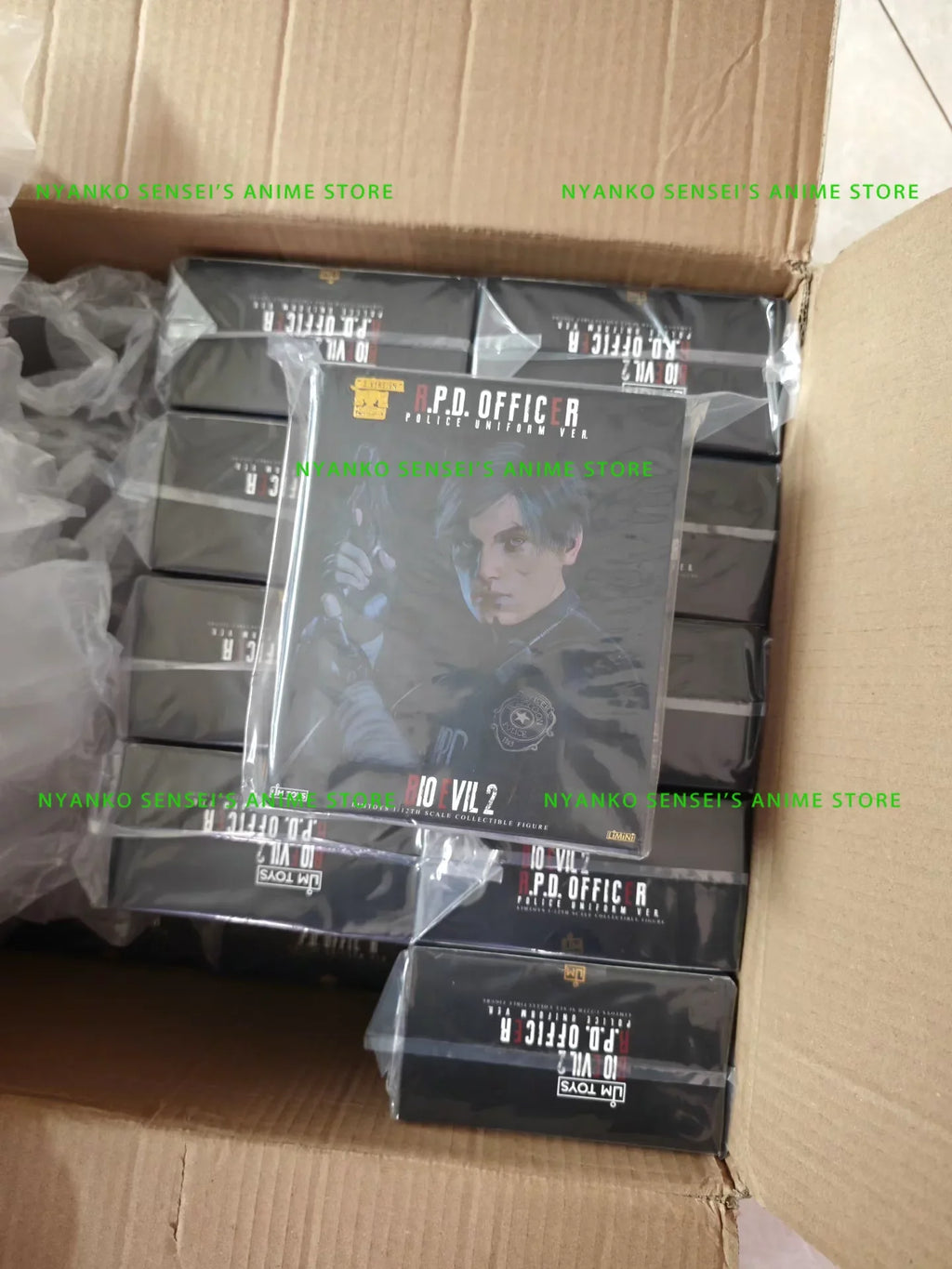 In Stock LimToys Resident Evil Leon S. Kennedy R.P.D. Officer 1/12 Action Figure Anime Model Trendy Toy Desktop Doll Collectible