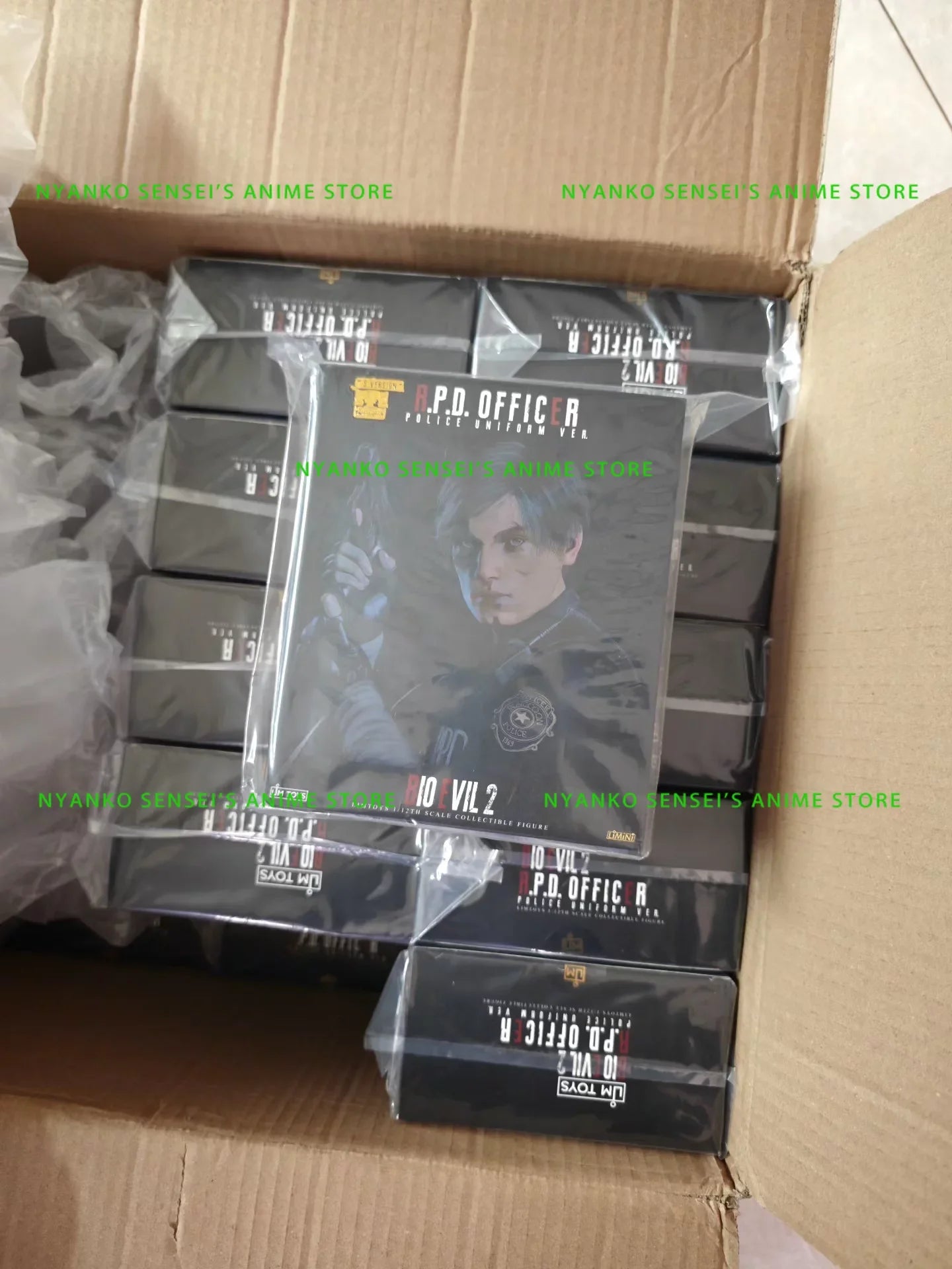 In Stock LimToys Resident Evil Leon S. Kennedy R.P.D. Officer 1/12 Action Figure Anime Model Trendy Toy Desktop Doll Collectible