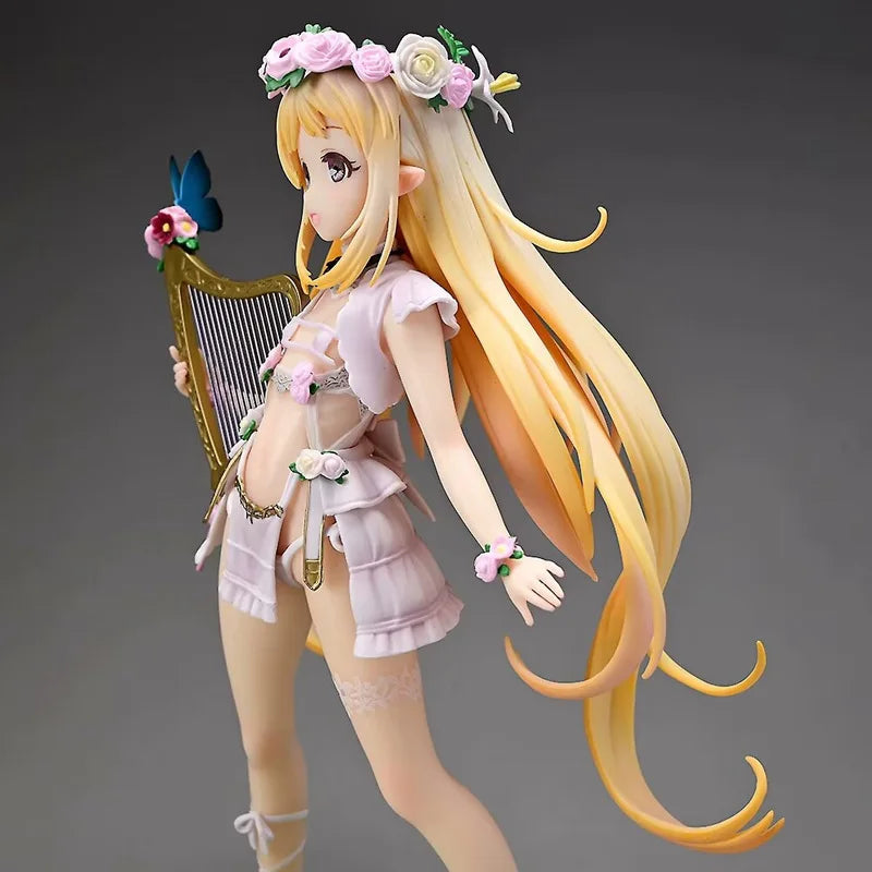 Anime Figure Elf Village 6th Villager Melm Elf 1/6 Scale 24cm Boxed Model Ornament for PC Case Anime Character Collectible