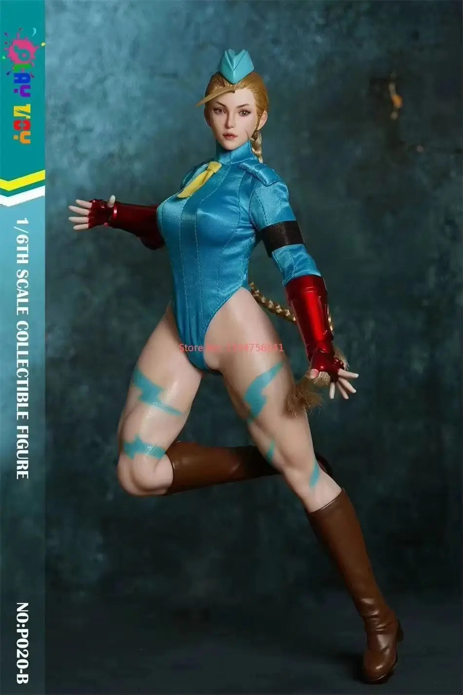 Playtoy 1/6 Scalep020a P020b Female Soldier Agent Cammy Game Series Action Figure 12-Inch Fighting Master Collectible Model Toy