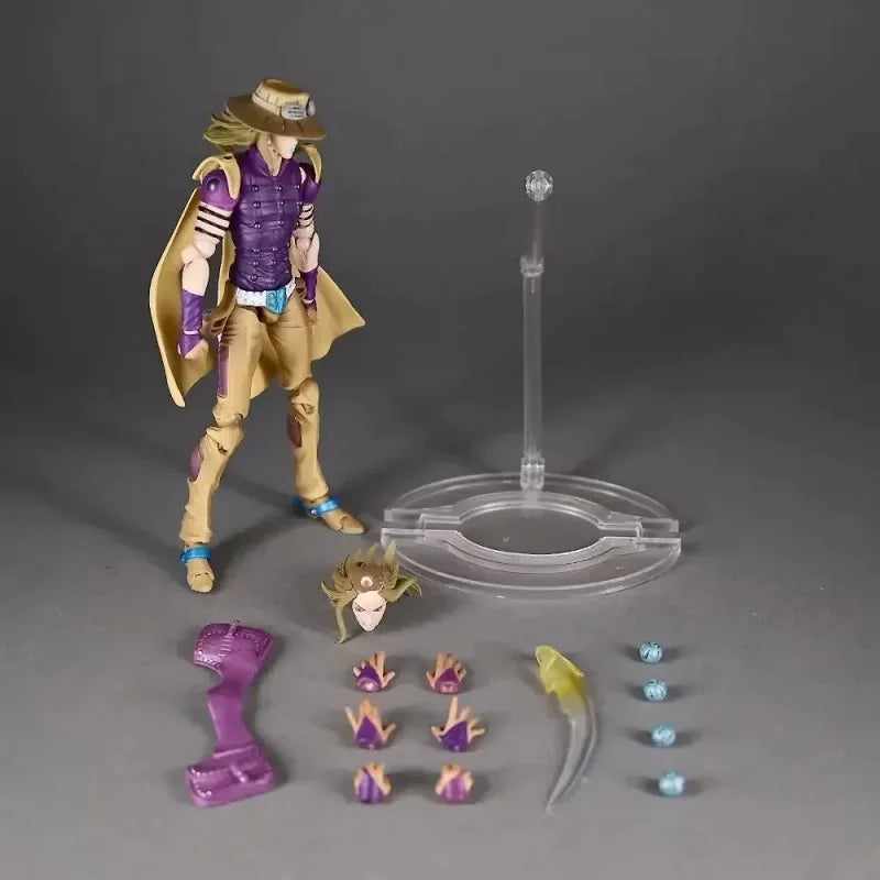 16cm Jojo'S Bizarre Adventure Julius Caesar Zeppel Pvc Figure Action Doll Model Decorat Statue Collection Toy Birthday Gift