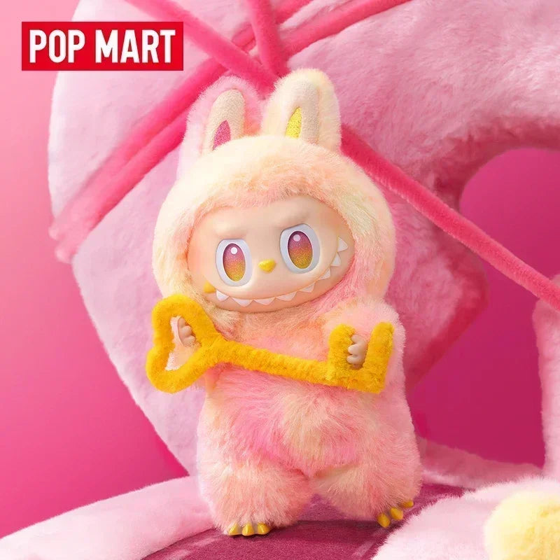 POP MART LABUBU THE MONSTERS Голяма в енергийната серия винилова плюшена кутия за щори чанта Guess мистериозна кутия сладки подаръчни играчки кукла