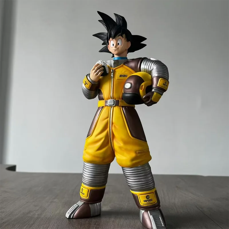 Genuine Dragon Ball Z Namek Goku Figure Space Suit Goku Action Figure 24cm Pvc Statue Collection Model In Stock