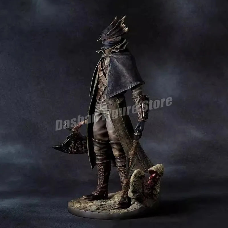 Bloodborne The Old Hunters Action Figure Statue 31cm Collection Ornaments Game Hunter Eileen The Crow Henryk Figurine Model Toys