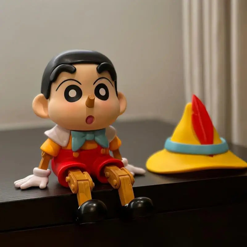 Cartoon Crayon Shin Chans Puppet Desktop Figure Toy Kawaii Desk Decorative Ornament Cute Car Ornament Holiday Gift