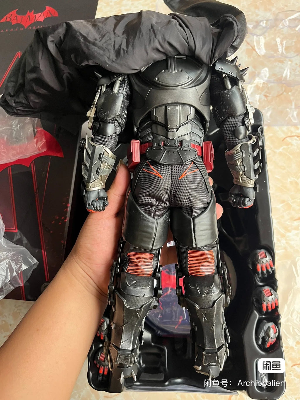 Hot Toys Batman Hellbat Armor Thermal Version 1 6 Scale Collectible Action Figure DC Comics Superhero Model For Adult Collectors