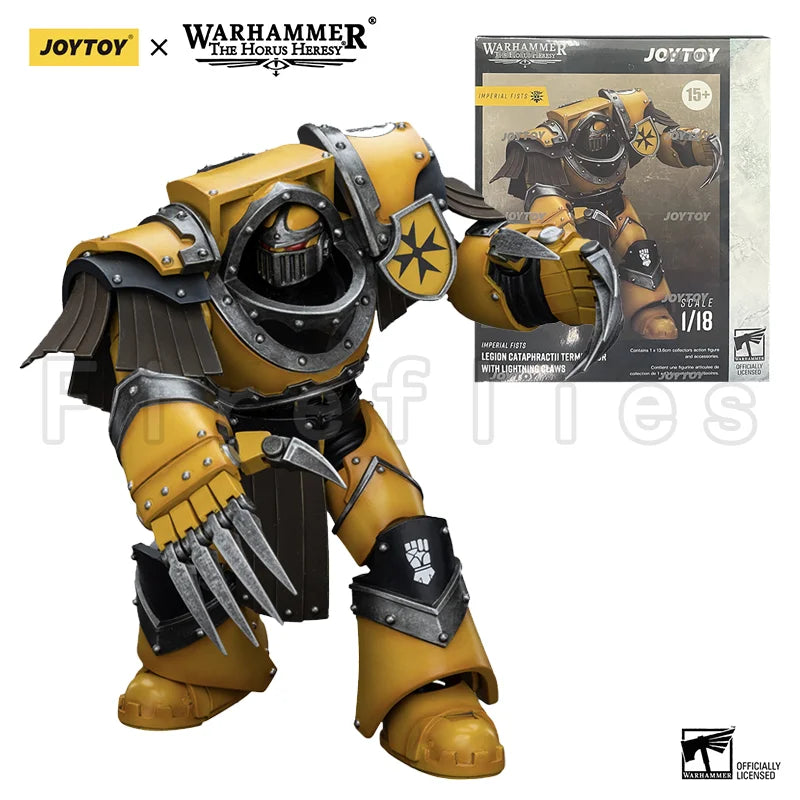 1/18 JOYTOY Action Figure The Horus Heresy Imperial Fists Legion Cataphractii Terminator Squad Anime Model Gift