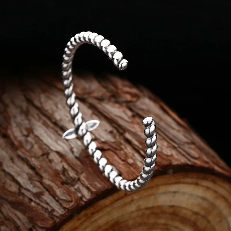 High Quality Clover Bracelet Bangle Argent 925 Sterling Silver Luxury Brand Designer Fine Jewelry Man Woman 2025 Relationship B6