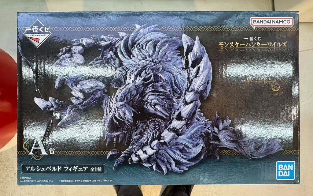 In Stock Original BANDAI Ichiban Lottery Monster Hunter Wilds Arshfeld Anime Figure Model Genuine Boxed Toy