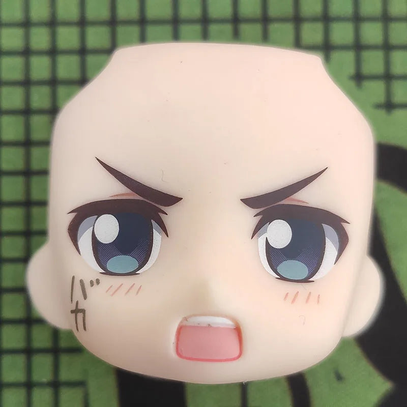 mingrixiaolu GSC Clay Man Face doll face hair doll accessories