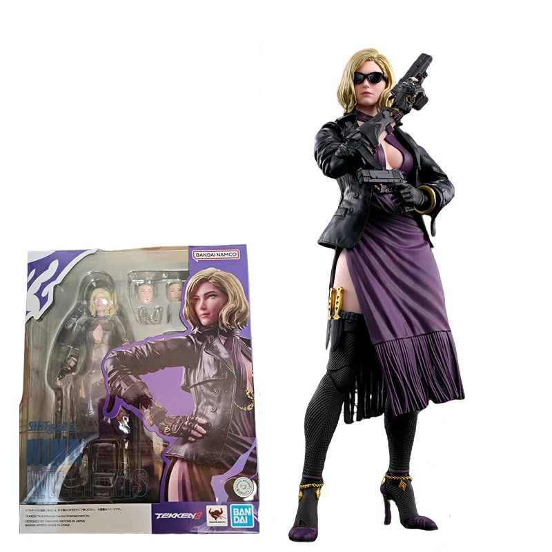 Special Offer Nina Williams Action Figure from Tekken 8 Inspired by Bandai SHF Style KAZUYA MISHIMA Themed Collectible