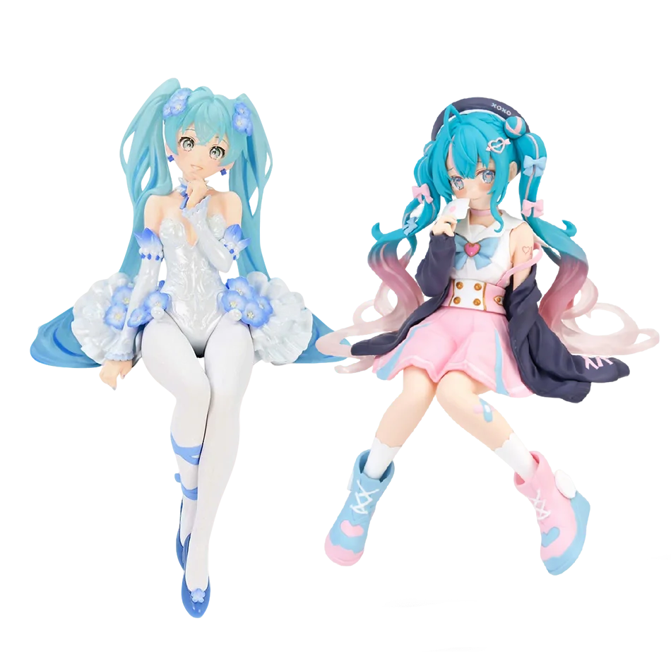 Anime Hatsune Miku Doll Model Cartoon Cute Tabletop Decoration Flower Fairy/Sailor Suit Kawaii Action Figures Model Holiday Gift