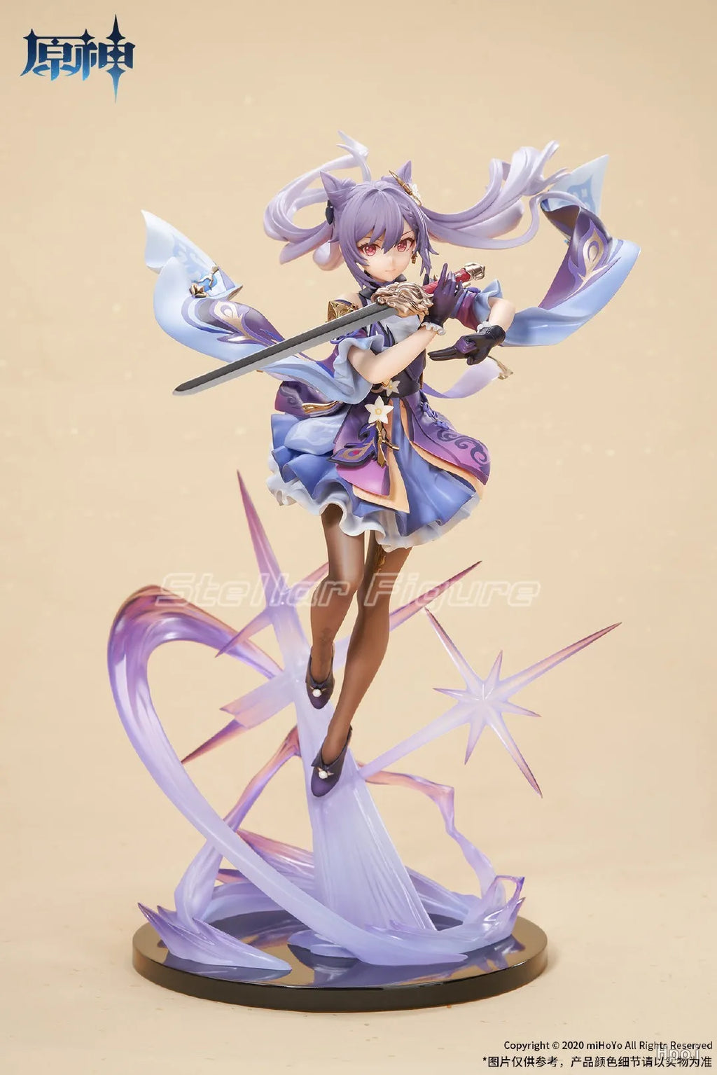 【SF】In Stock APEX-TOYS MiHoYo Genshin Impact Keqing 1/7 Scale Figure Animation Model Collection