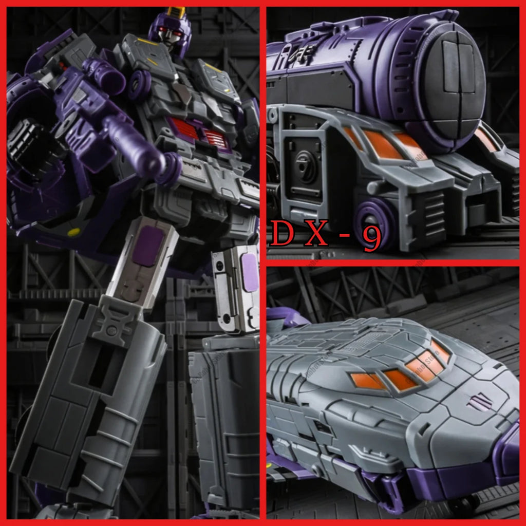 [In Stock 2.0] Hot-Selling Toy G1 DX9 D05 Galaxy Train Astrotrain Large Train Thomas Action Gift Collectible with Box