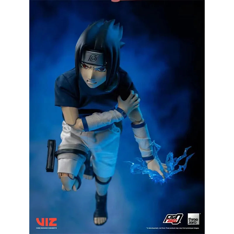 Original Threezero Naruto Sasuke Uchiha 1/6 in Stock Anime Action Figure Collection Model Toys